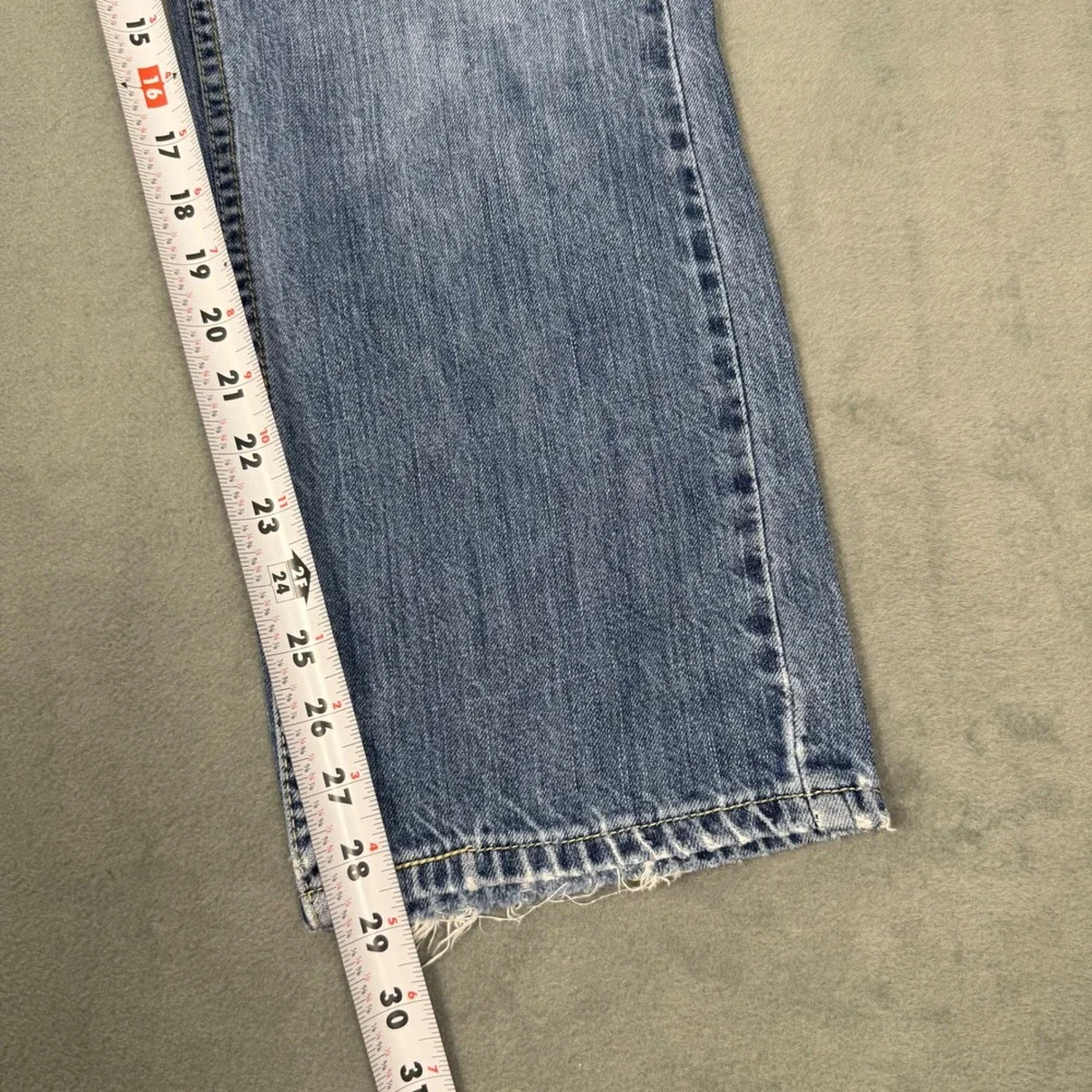 Levi's 505 Straight Fit Jeans Men's 32x30‎ Light Wash 100% Cotton Denim Mexico